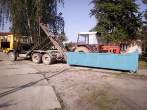 Korsta prevoz traktora